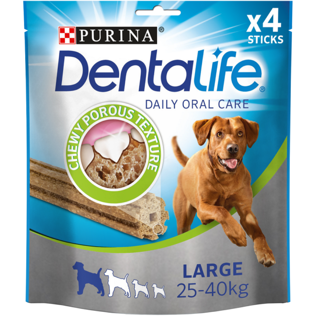 PURINA DENTALIFE SOINS BUCCODENTAIRES POUR CHIENS LARGES 142 GR