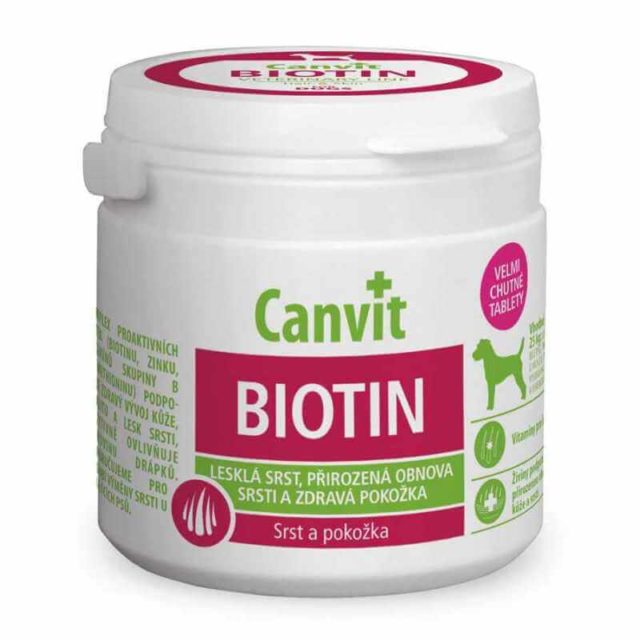 CANVIT BIOTIN POUR CHIENS 100 GR