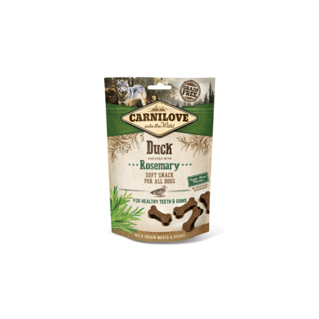 CARNILOVE SNACK CANARD POUR CHIENS 200 GR