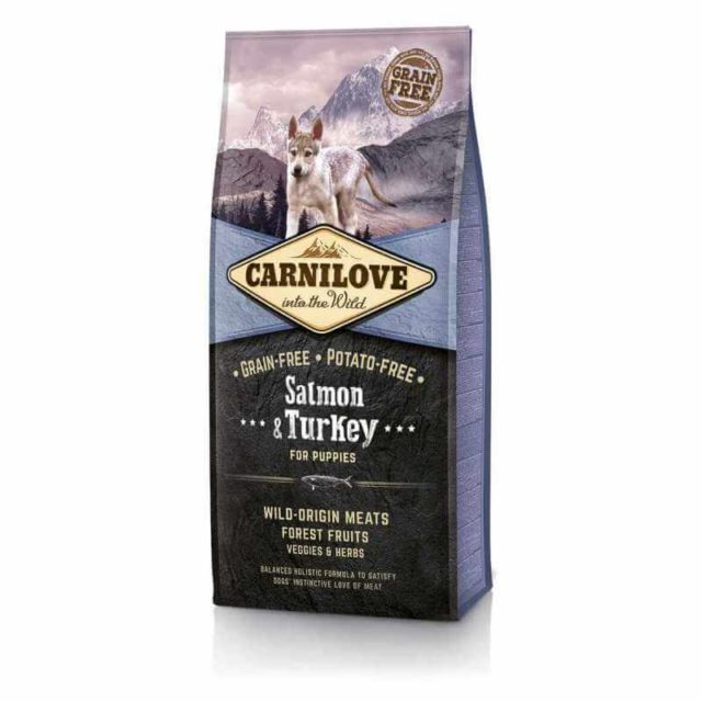 CARNILOVE CHIOT SAUMON & DINDE 1,5Kg