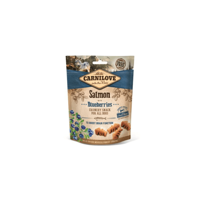 CARNILOVE SNACK SAUMON POUR CHIENS 200 GR