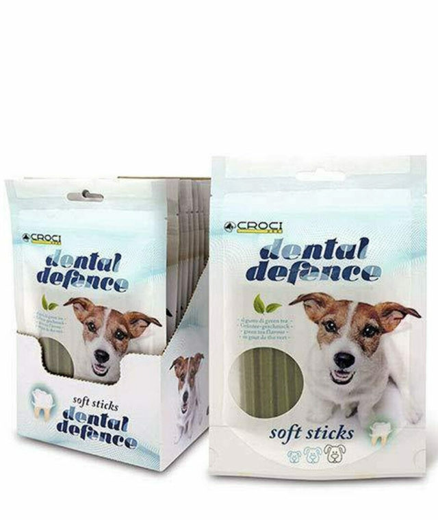 DENTAL DEFENCE SOFT STICK GREEN TEA POUR CHIEN 60 GR