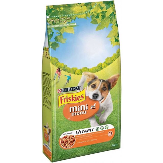 FRISKIES CROQUETTES POULET LEGUMES POUR PETITS CHIENS 3 KG