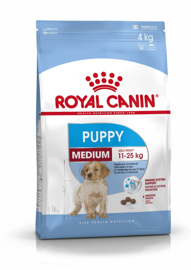 ROYAL CANIN MEDIUM PUPPY 4Kg