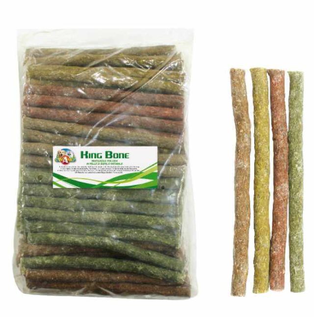 CROCI KINGBONE ASSORTIMENT DE BÂTONNETS PLATSPOUR CHIENS 25 UNITÉS