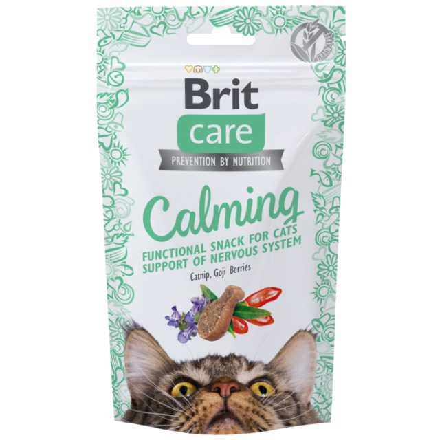 BRIT CARE FRIANDISES CALMING POUR CHATS 50 GR