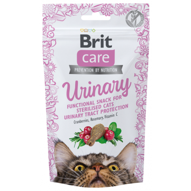 BRIT CARE FRIANDISES POUR CHATS STERILISES 50 GR