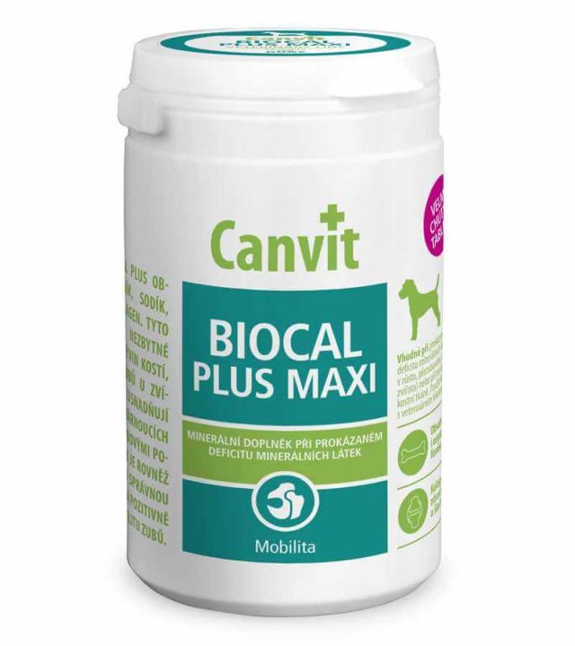 CANVIT BIOCAL PLUS MAXI POUR CHIENS 230 GR