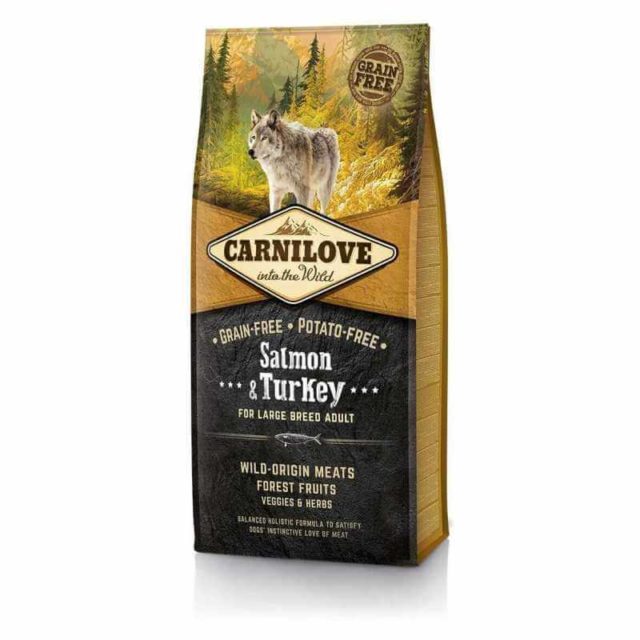 CARNILOVE GRAND CHIEN SAUMON & DINDE 12Kg