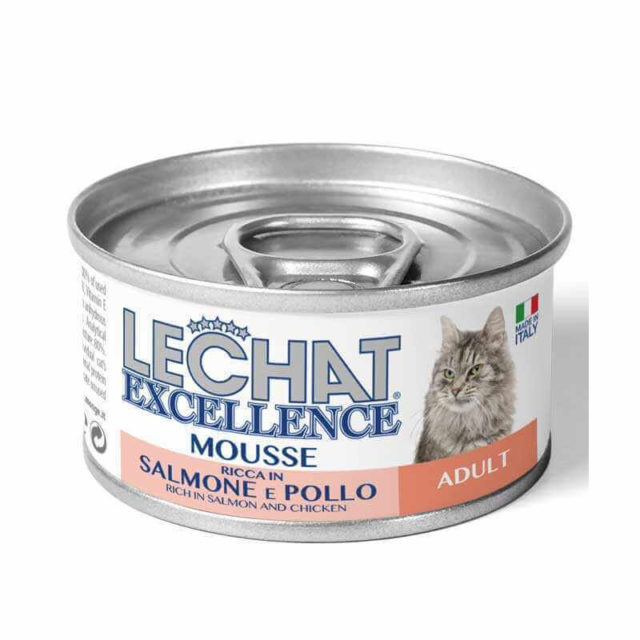 LE CHAT EXCELLENCE PATE AU SAUMON ET POULET POUR CHATON 85 GR