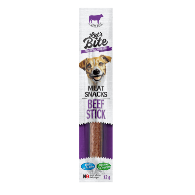 LET’S BITE STICK FRIANDISE BŒUF 12 GR