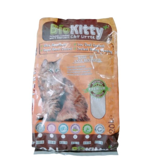 BioKitty Litière Agglomérante Lavande 20L