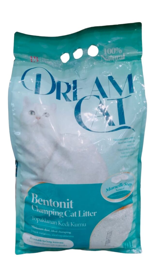 Dream Cat Litière Agglomérante Savon de Marseille 10L