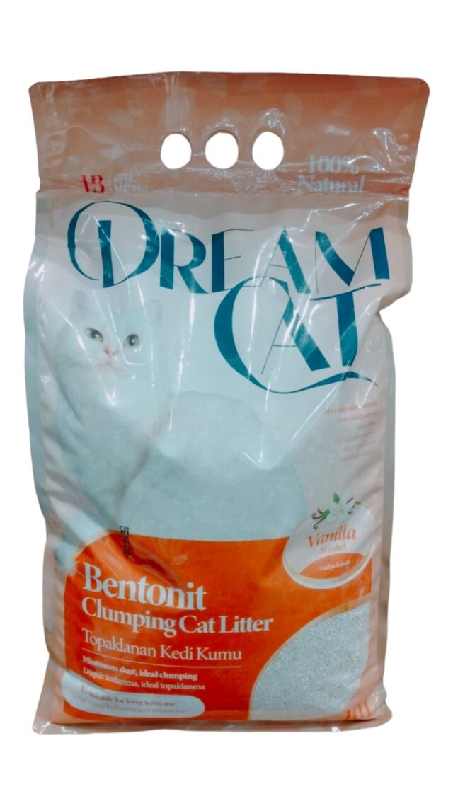 Dream Cat Litière Agglomérante Vanille 10L