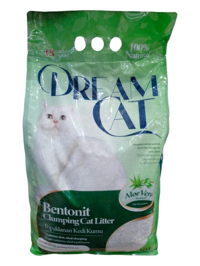 Dream Cat Litière Agglomérante Aloe Vera 10L