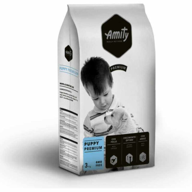 AMITY Premium chiot Poulet & riz 15 KG