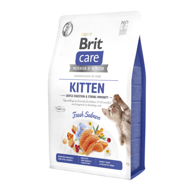 BRIT CARE KITTEN GRAIN-FREE SAUMON2 KG