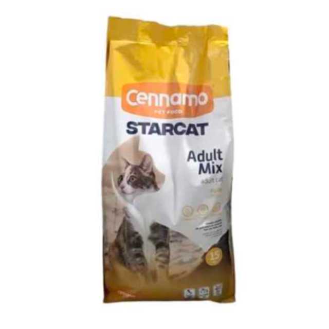 STARCAT MIX Croquettes pour Chat 15kg